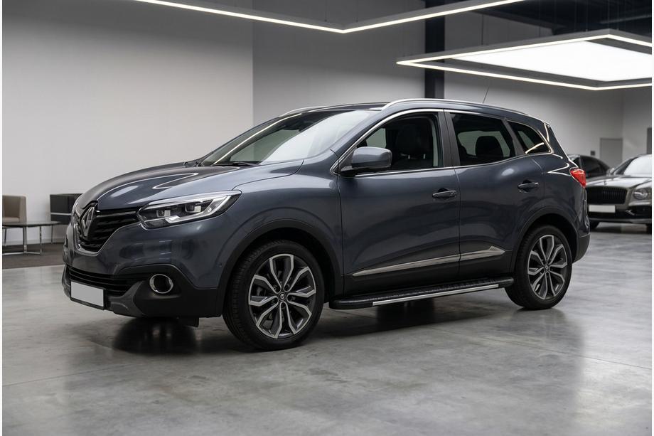 Renault Kadjar 2015-2022 Trittbretter Bosphorus Grey (2 Stk., Aluminium) Image