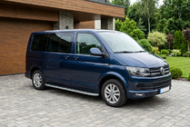 Volkswagen T6 2015-2024 Seitenschweller Tayga Grey (2 Stk., Aluminium) Nur für kurzen Radstand Foto 1