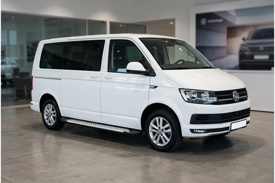 Volkswagen T6 2015-2024 Trittbretter Allmond Grey (2 Stk., Aluminium) Langer Radstand Image
