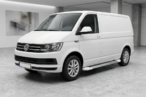 Volkswagen T6 2015-2024 Seitenschweller Allmond White (2 Stk., Aluminium) Langer Radstand Foto 1