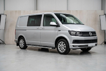 Volkswagen T6 2015-2024 Seitenschweller Fullmond (2 Stk., Aluminium) Langer Radstand Foto 1