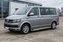 Volkswagen T6 2015-2024 Trittbretter Maydos V2 (2 Stk., Edelstahl) Nur für kurzen Radstand Foto 1