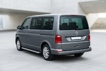 Volkswagen T6 2015-2024 Seitenschweller BlackLine (2 Stk., Aluminium) Langer Radstand Foto 1