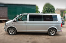 Volkswagen T6 2015-2024 Dachreling CROWN (grau matt) Foto 3