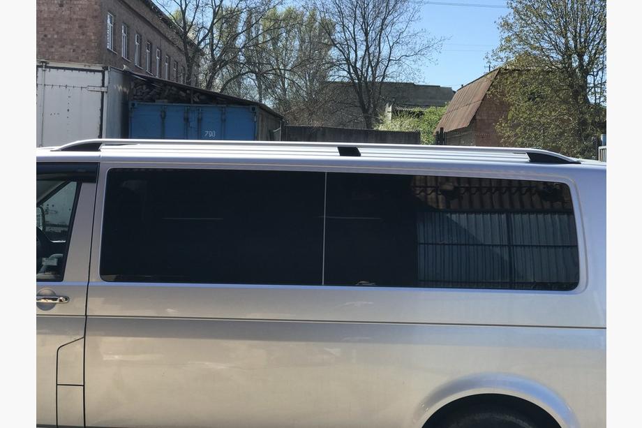 Volkswagen T6 2015-2024 Dachreling CROWN (grau matt) Langer Radstand Foto 11
