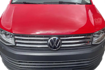 Volkswagen T6 2015-2024 Chrom Kühlergrill Blenden 2015-2019 (4 Stk, Edelstahl) Foto 4