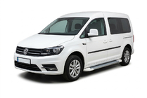 Volkswagen Caddy 2015-2020 Seitenschweller Allmond White (2 Stk., Aluminium) Foto 1