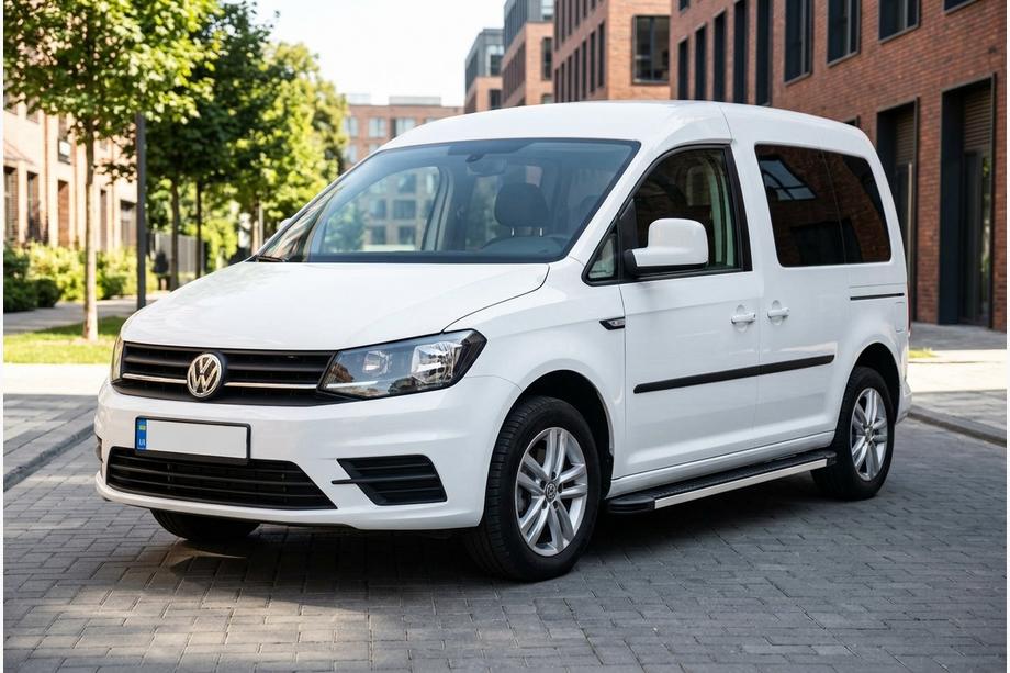Volkswagen Caddy 2015-2020 Seitenschweller Maya (2 Stk., Aluminium) Standardbasis Image