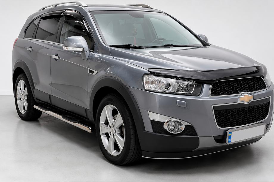 Chevrolet Captiva 2006-2019 Seitliche Rohre (2 Stk., Edelstahl) Image
