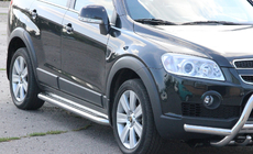 Chevrolet Captiva 2006-2019 Seitenschweller Premium (2 Stk., Edelstahl) Foto 2