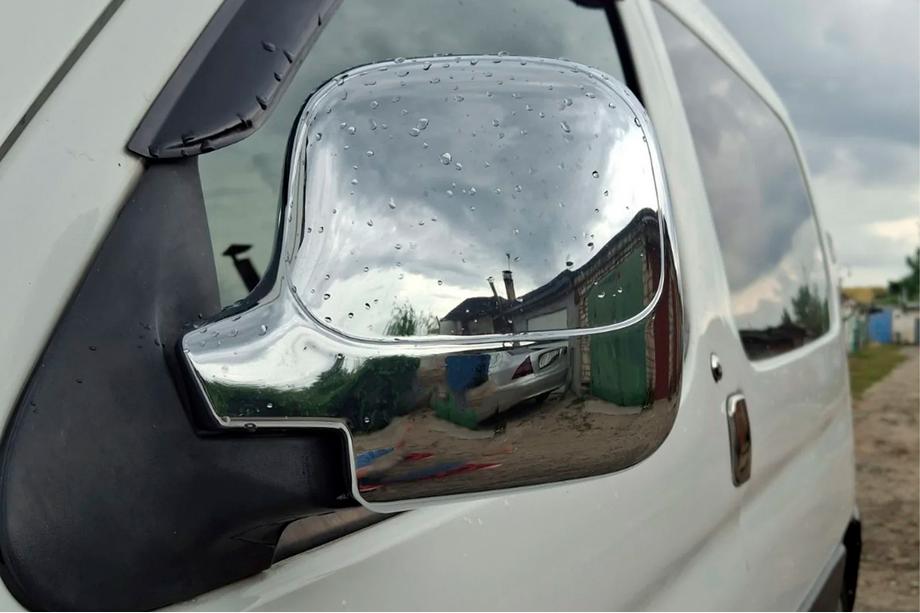 Citroen Berlingo 1996-2008 Spiegelabdeckungen (2 Stk., Kunststoff) Carmos Foto 3