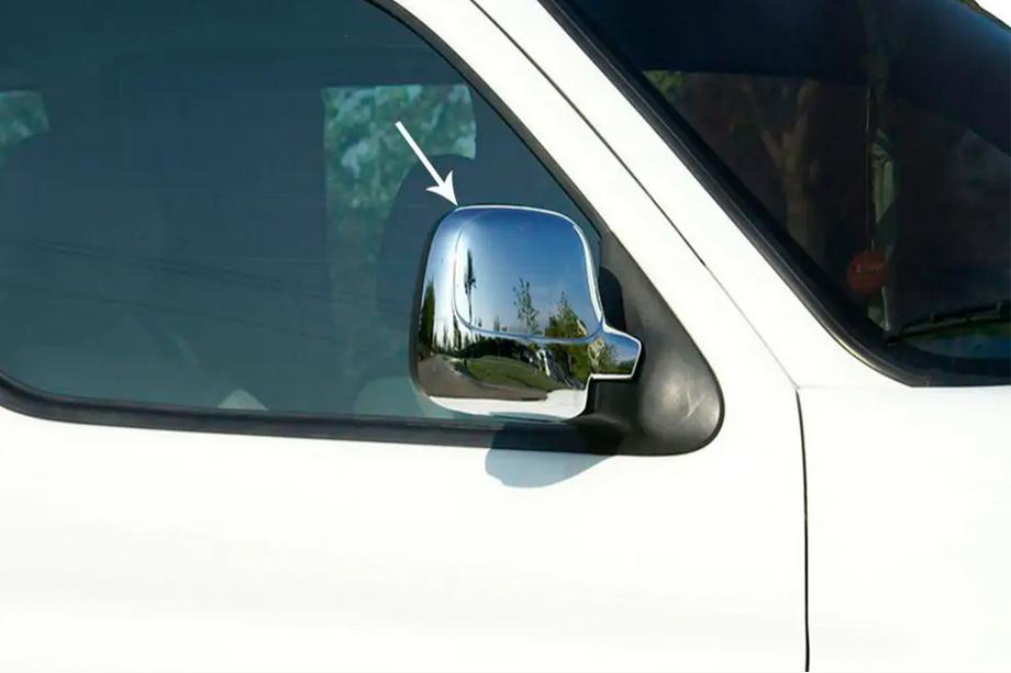 Citroen Berlingo 1996-2008 Spiegelabdeckungen (2 Stk., Kunststoff) Carmos Foto 5