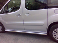 Citroen Berlingo 1996-2008 Seitliche Rohre (2 Stk., Edelstahl) Foto 2