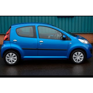 Edelstahl Türgriffblenden Citroen C-1 2005-2014 Foto 1