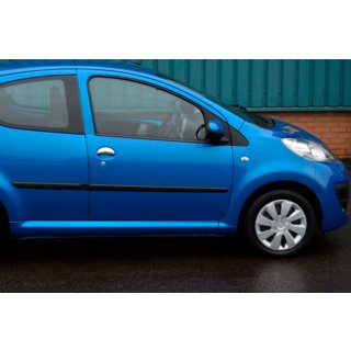 Edelstahl Türgriffblenden Citroen C-1 2005-2014 Foto 3