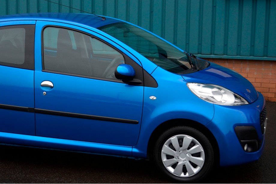 Citroen C-1 2005-2014 Edelstahl Türgriffblenden 2 Stück, OmsaLine - Italienischer Edelstahl Foto 4