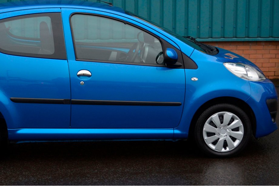 Citroen C-1 2005-2014 Edelstahl Türgriffblenden 2 Stück, OmsaLine - Italienischer Edelstahl Foto 3