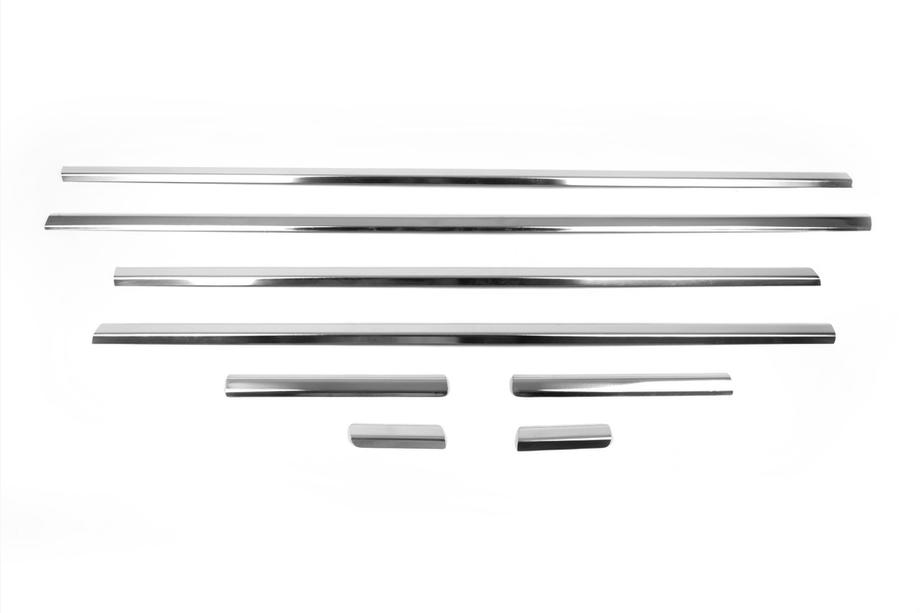Citroen C-4 2004-2010 Fensterzierleisten Edelstahl Limousine, OmsaLine - Italienischer Edelstahl Foto 2