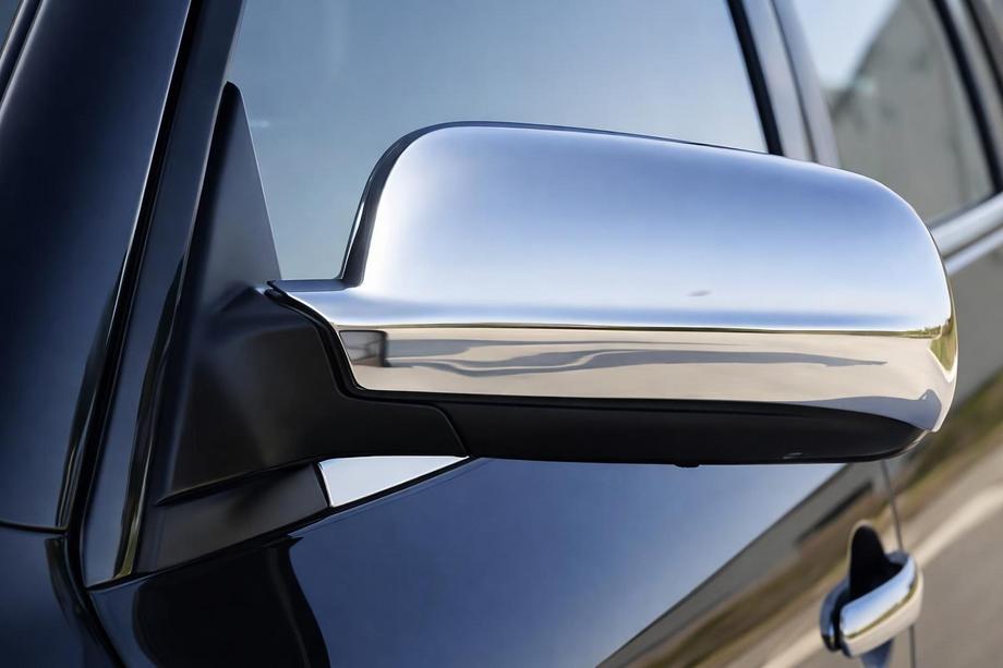 Audi A6 C4 1994–1997 A6 (94-97) Spiegelabdeckungen Edelstahl Image