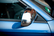 Audi A4 B7 2004-2008 Spiegelabdeckungen (2 Stk., Edelstahl) Foto 3