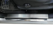 Chevrolet Aveo T250 2005-2011 Einstiegsleisten Edelstahl Carmos (4 Stk) Foto 8