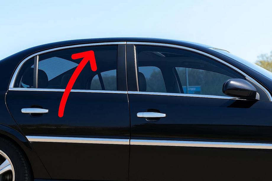 Opel Vectra C 2002-2008 Fensterzierleisten oben Edelstahl (4 Stk) Image