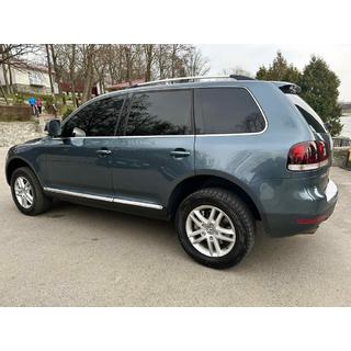 Dachreling Chrom (Kunststofffuesse) Volkswagen Touareg 2002–2010 Foto 2