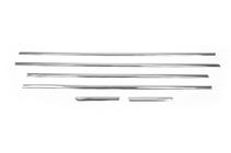 Audi A4 B7 2004-2008 Untere Fensterleisten Edelstahl (6 Stk.) Foto 2