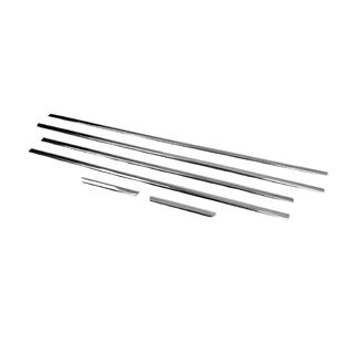 Untere Fensterleisten Edelstahl (6 Stk.) Audi A4 B7 2004-2008 Foto 3
