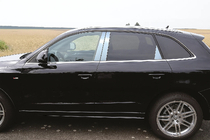 Audi Q5 2008-2017 Edelstahl Türsäulen Zierleisten (6 Stk) Foto 1