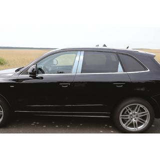 Edelstahl Türsäulen Zierleisten (6 Stk) Audi Q5 2008-2017 Foto 1