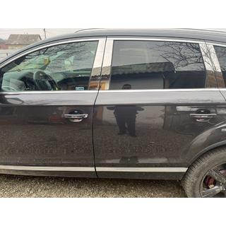 Edelstahl Türsäulen Zierleisten Audi Q7 2005-2015 Foto 1