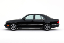 Mercedes E-class W210 1995-2002 Fensterunterkante Zierleisten Edelstahl (4 Stk) Carmos - Türkischer Hersteller Foto 3