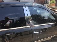 Mercedes E-сlass W211 2002-2009 Edelstahl Türsäulen Zierleisten (6 Stk) Foto 2