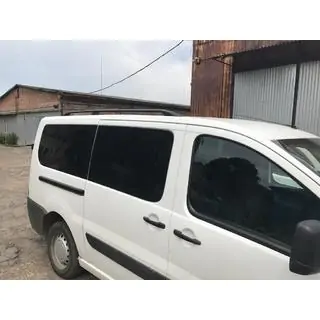 Dachreling Schwarz Citroen Jumpy 2007–2017 Foto 2