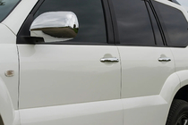 Toyota Land Cruiser Prado 120 2002-2009 Chrom Türgriffblenden (4 Stk., Edelstahl) Foto 1