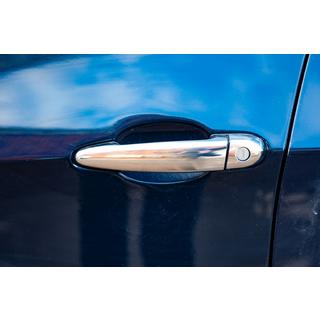 Chrom Türgriffblenden (4 Stk, Edelstahl) BMW X5 E70 2007-2013 Foto 2