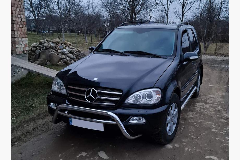 Mercedes ML W163 1997-2005 Chrom Zierleisten für Kühlergrillkante (5 Stk, Edelstahl) Foto 2