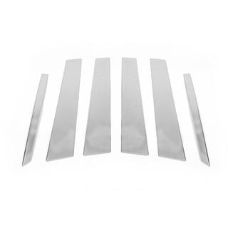Edelstahl Türsäulen Zierleisten (6 Stk) Mercedes ML W164 2005-2011 Foto 2