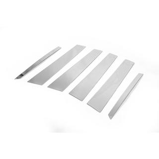 Edelstahl Türsäulen Zierleisten (6 Stk) Mercedes ML W164 2005-2011 Foto 3