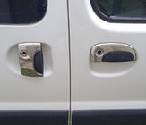 Renault Kangoo 1998-2008 Chrom Türgriffblenden (Edelstahl) Zwei vordere + eine Schiebetur Foto 1