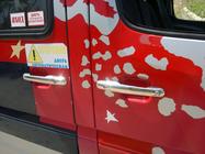 Volkswagen LT 1995-2006 Chrom Türgriffblenden (4 Stk, Edelstahl) Carmos - Türkischer Edelstahl Foto 6