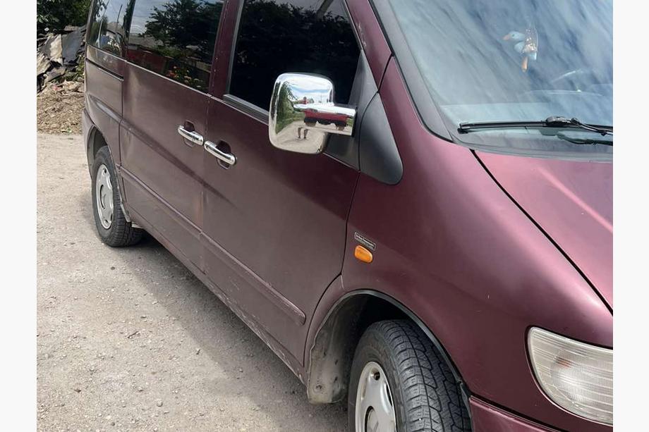 Mercedes Vito W638 1996-2003 Chrom Türgriffblenden (Edelstahl) Image