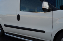 Fiat Doblo II 2010-2022 Fensterrahmen Blenden Edelstahl Foto 3