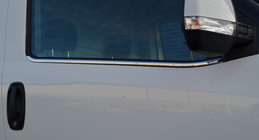 Fiat Doblo II 2010-2022 Fensterrahmen Blenden Edelstahl Foto 6