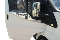 Ford Transit 2000–2014 Fensterzierleisten Carmos (2 Stk., Edelstahl) Foto 1