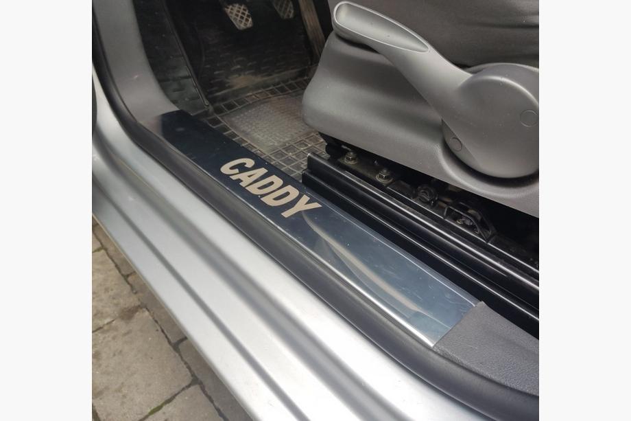 Volkswagen Caddy 2004-2010 Einstiegsleisten Abdeckungen innen (Carmos, Edelstahl) Image