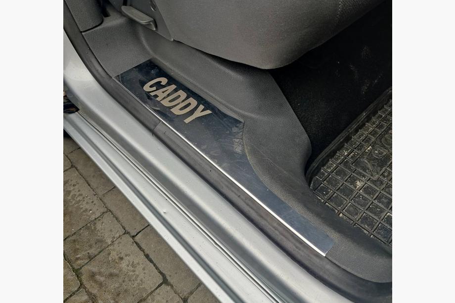 Volkswagen Caddy 2004-2010 Einstiegsleisten Abdeckungen innen (Carmos, Edelstahl) 4 Stück Foto 2