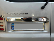 Volkswagen T5 Multivan 2003–2010 Chromleiste über dem Kennzeichen für Flügeltüren (Edelstahl) Carmos - Türkischer Edelstahl Foto 8