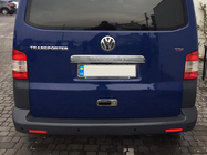 Volkswagen T5 2010-2015 Chromleiste über dem Heckklappengriff (Edelstahl) Multivan, OmsaLine - Italienischer Edelstahl Foto 5